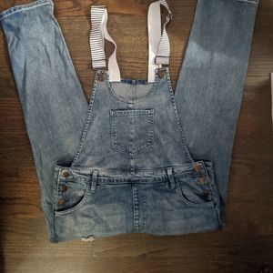 Rachel Antonoff Denim Overalls